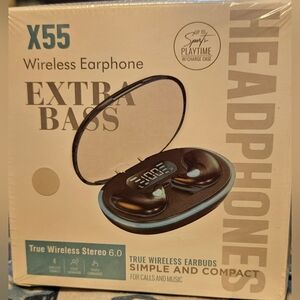 X55 Wireless Earphones with Extra Bass